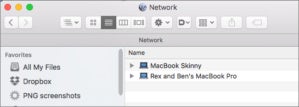 mac911 mount in finder