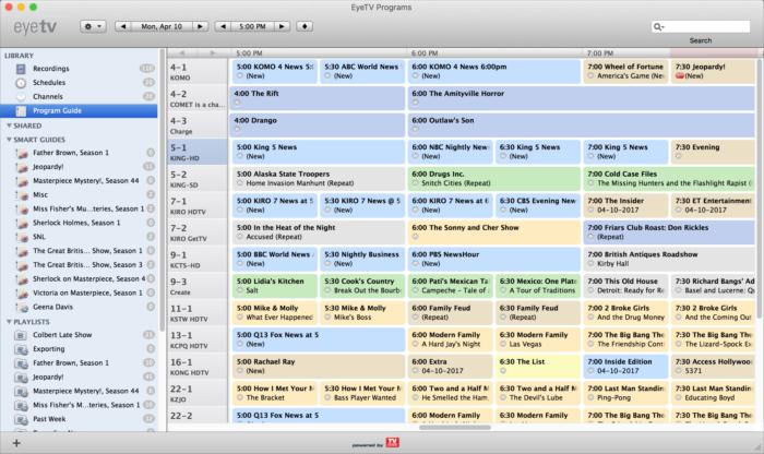 macdvrs eyetv3 grid