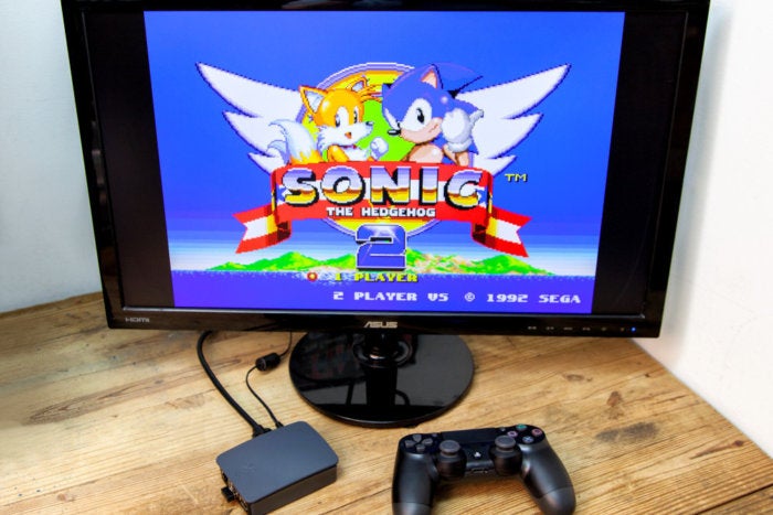 raspberry pi retro arcade game console with hdmi port