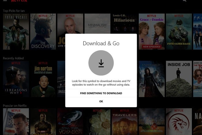 netflix download offline