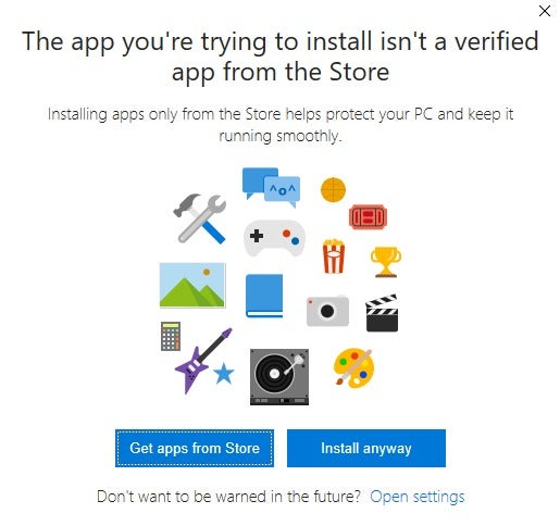 How to prevent installation of apps from outside the ...