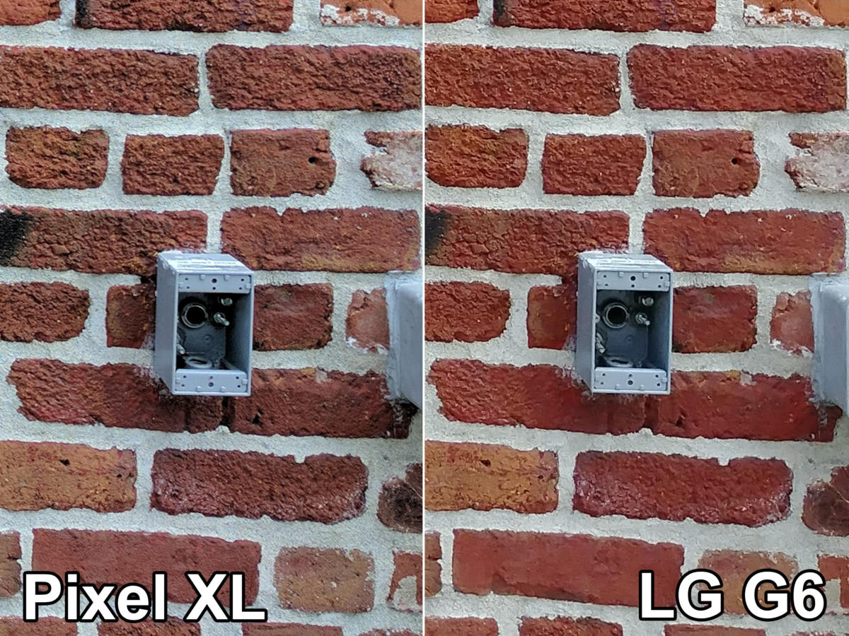 pixel g6 brick comparison