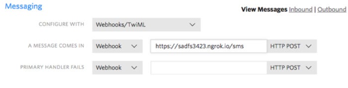twilio messaging
