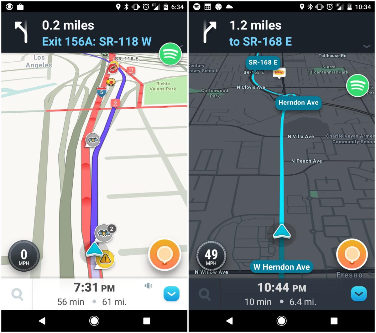 waze map