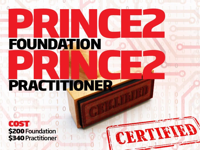 PRINCE2 Foundation/PRINCE2 Practitioner certifications