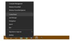 What to do if Windows 10 Control Panel disappears from the WinX power user menu