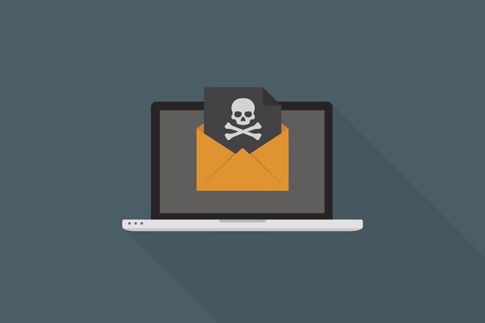 email virus threat attack