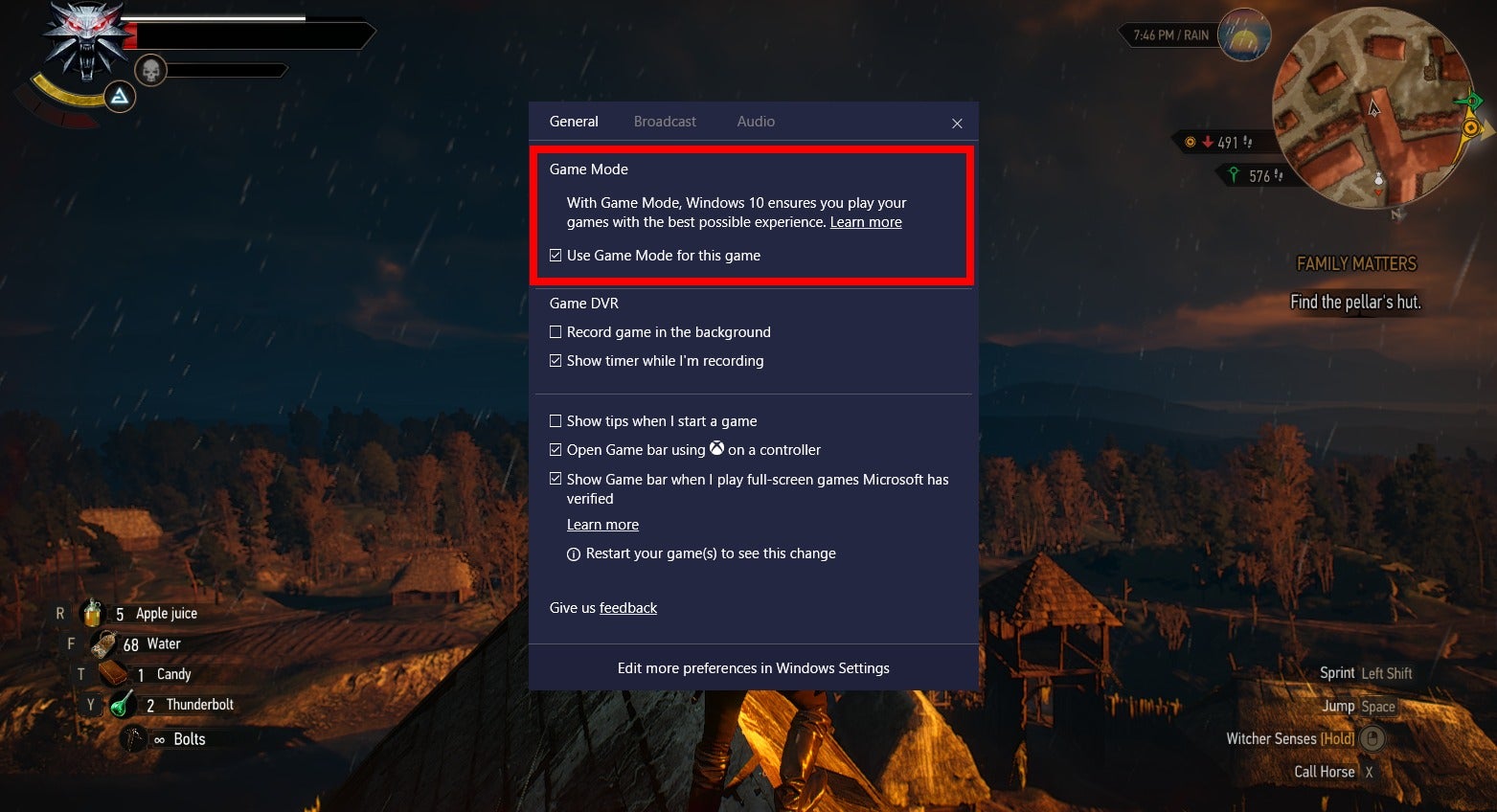 How To Activate Game Mode In The Windows 10 Creators Update Pcworld