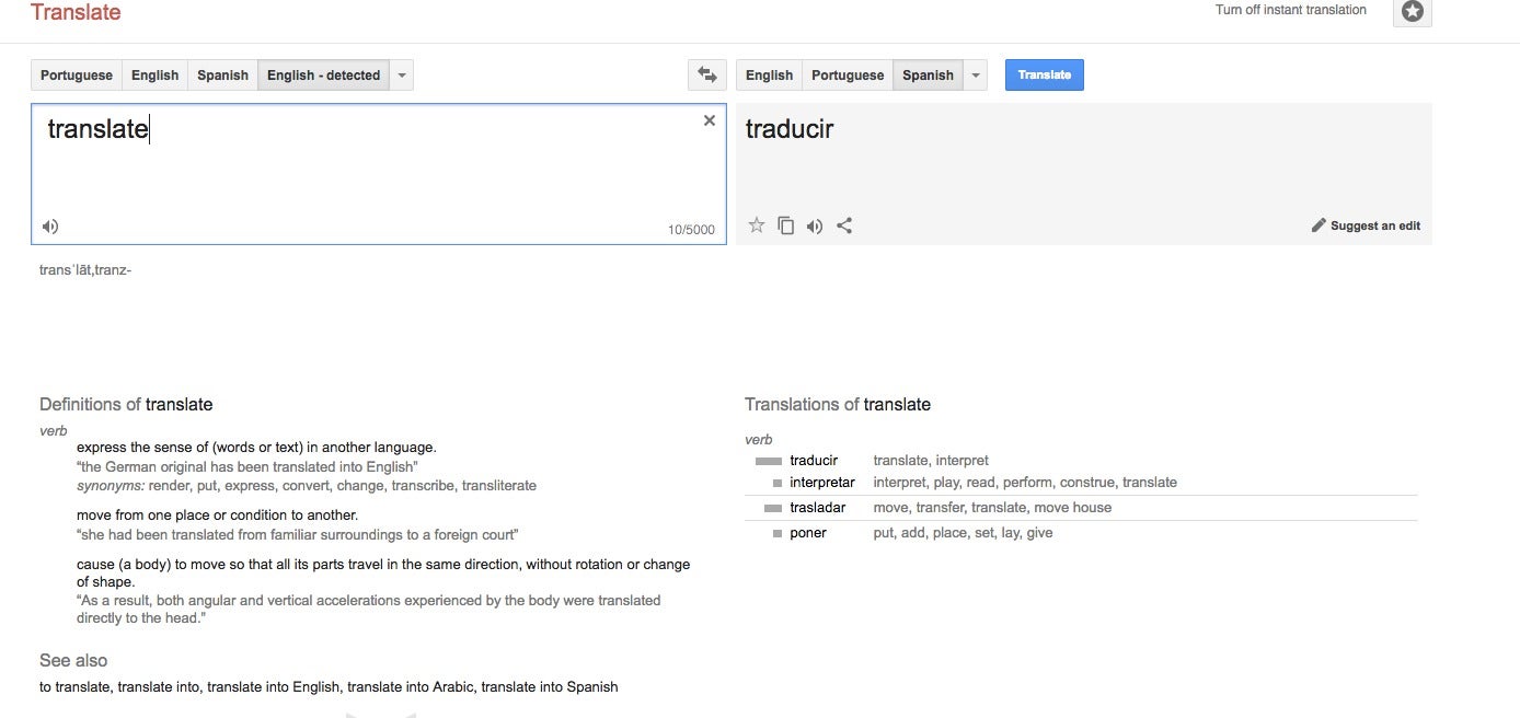 google translateq