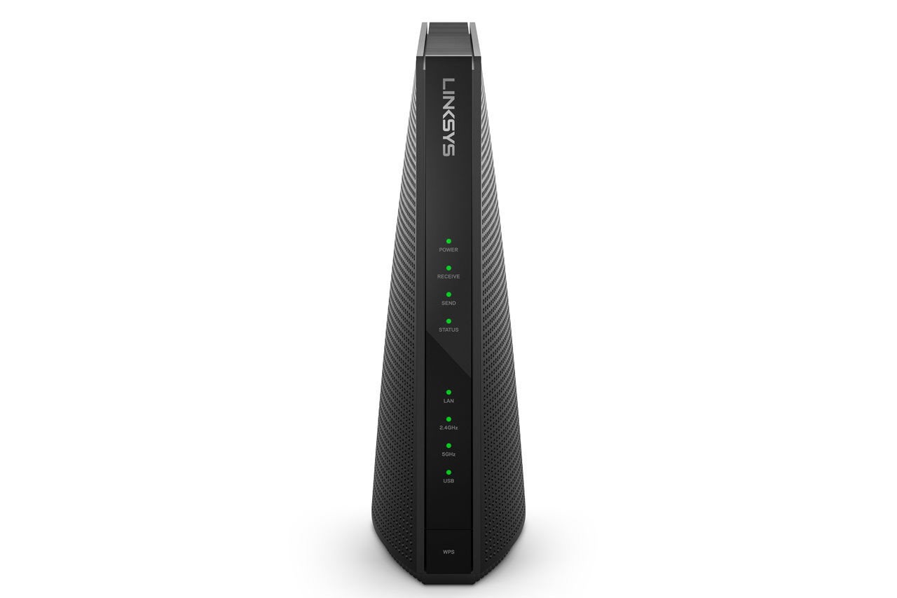 Linksys ships a cable modem and the midrange EA9300 WiFi router PCWorld