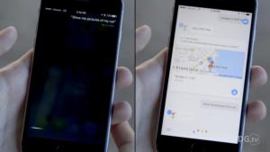 siri v. google assistant for iphone