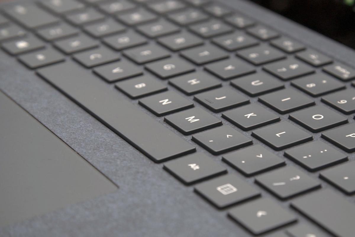 surface laptop keyboard
