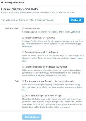twitterpersonalizationanddata