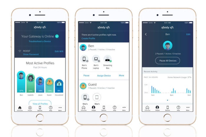 xfinity xfi profiles