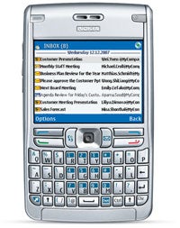 Nokia E62, which runs on the S60 operating system