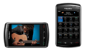 The Verizon Wireless BlackBerry Storm 9530