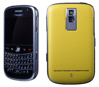 image of Selfridges Limited Edition BlackBerry Bold 9000