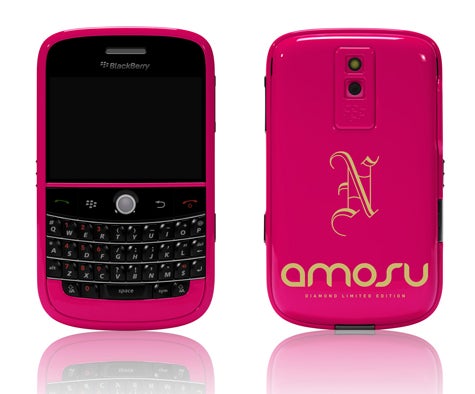 image of Alexander Amosu Pink BlackBerry Bold with Colour Couture