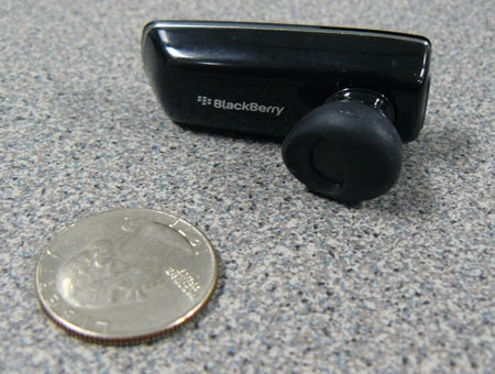 image of RIM's BlackBerry Wireless Headset HS-500
