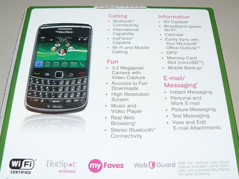 T-Mobile BlackBerry Bold 9700
