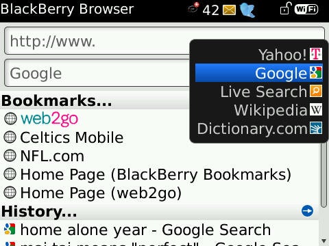 BlackBerry Browser