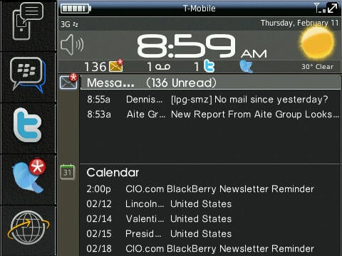 RIM's Twitter for BlackBerry App