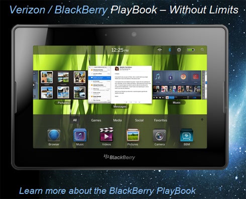 PlayBook Screen Shot from PlayBookWithoutLimits.com