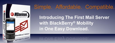 MDaemon Messaging Server, BlackBerry Edition