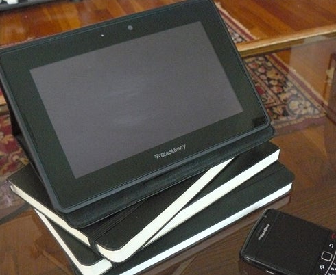 BlackBerry PlayBook Tablet with BlackBerry Bold Smartphone