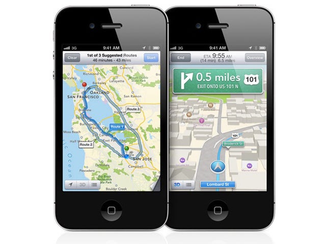 Apple Maps app iOS 6