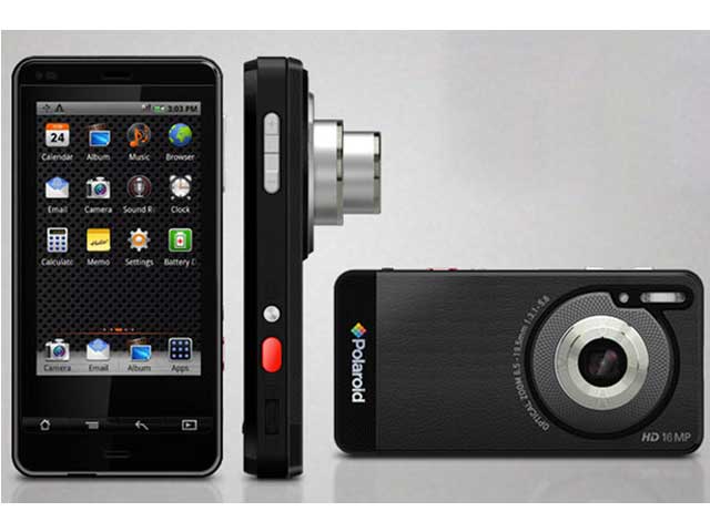 Polaroid Android camera screen shot