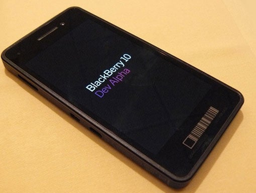 RIM's BlackBerry 10 Dev Alpha Smartphone