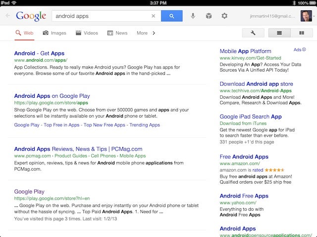 Google search