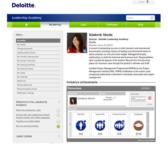 Deloitte Deloitte Leadership Academy