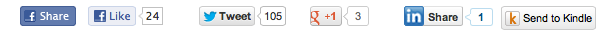 Send to Kindle button