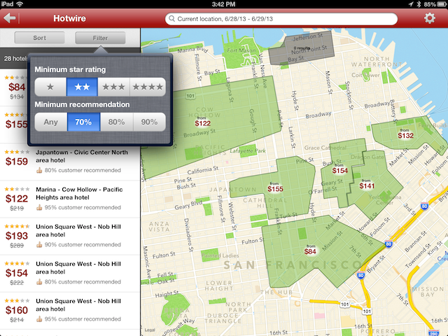 Hotwire iPad