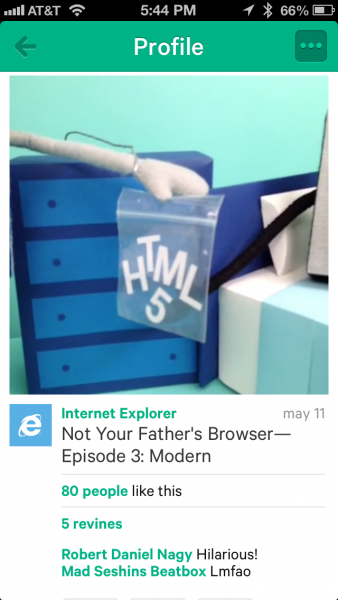 Microsoft Vine