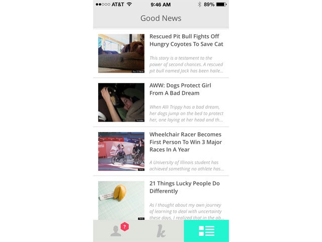 Kindr iOS app