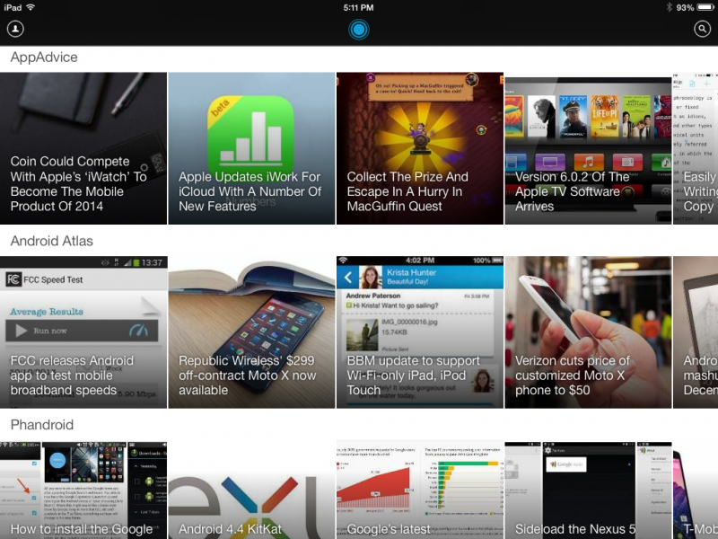 LinkedIn Pulse iPad