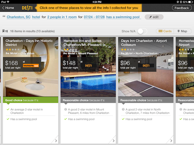 Desti version 3.0 iPad