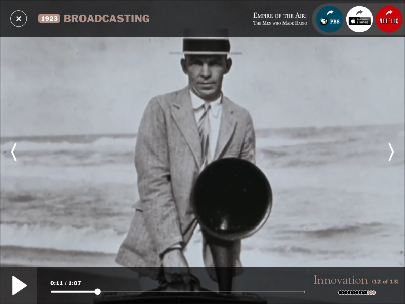 Ken Burns iPad app