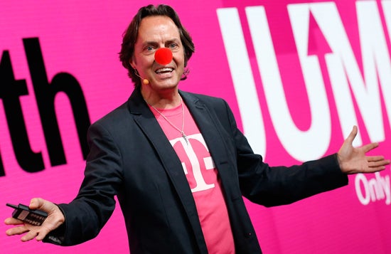 T-Mobile CEO John Legere Clown Nose