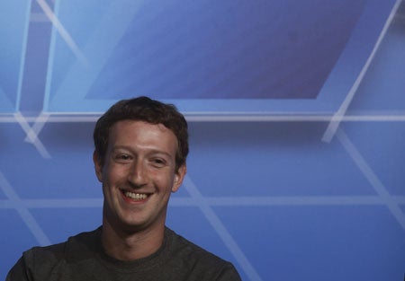 Facebook CEO Mark Zuckerberg