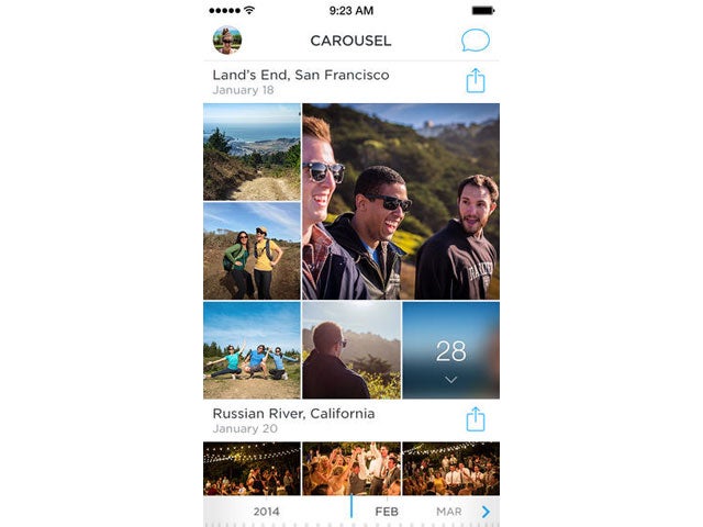 Dropbox 'Carousel' App for Android/iOS Makes Photo Sharing a Snap | CIO