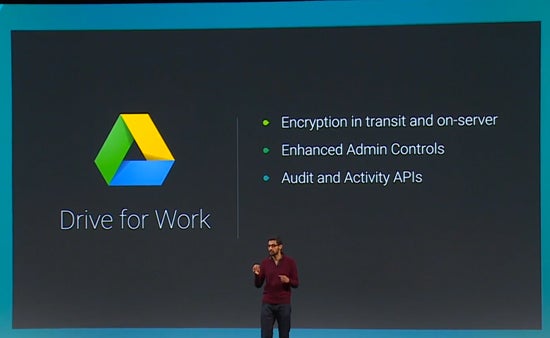 Google's Sundar Pichai at I/O 2014