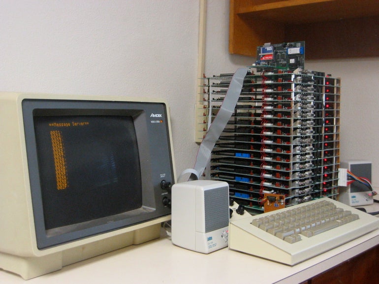 The AppleCrate parallel processing machine