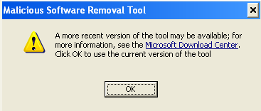 howw do i run microsoft malicious software removal tool