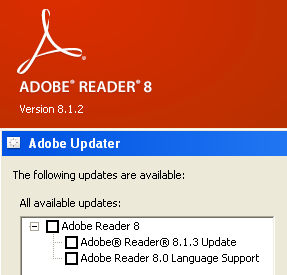 adobe reader download older versions