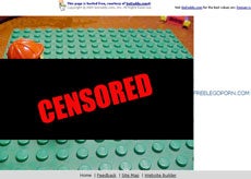 Lego cybersquatting site