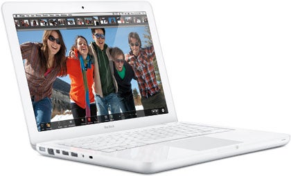 MacBook has a brighter LED backlit screen and a glass-coated trackpad